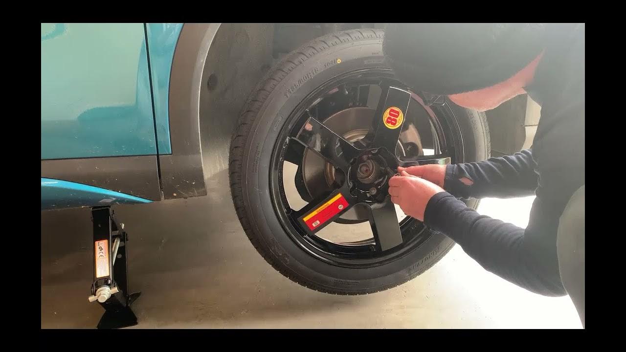 BYD ATTO 3 Space Saver Spare Wheel Braumach Spare Wheel Kit YouTube