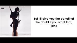 Tinashe - no contest with lyrics