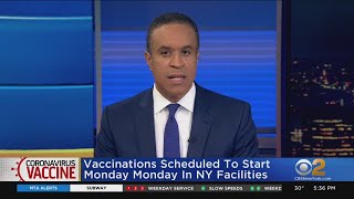 COVID Vaccinations To Begin At N.Y. Nursing Homes Monday