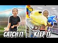 CRAZY &#39;&#39;CATCH IT YOU KEEP IT&#39;&#39; CHALLENGE