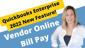 QuickBooks Enterprise 2022 Bill Pay Demo | How to Use Vendor Bill Pay of QuickBooks Enterprise