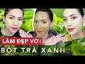 Các Tips Làm đẹp với BỘT TRÀ XANH! Đơn giản nhưng hiệu quả vô cùng! Giảm nhờn mụn, sáng da