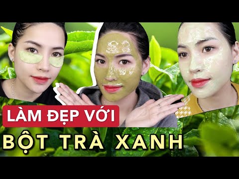 Video: 3 cách làm mặt nạ trà xanh