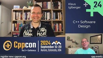 Interview With Klaus Iglberger (C++ Software Design) - CppCon 2024