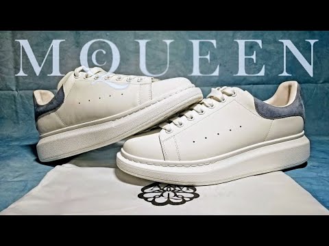 LUXURIOUS & COMFORTABLE | Alexander McQueen Oversized 'Grey / Blue