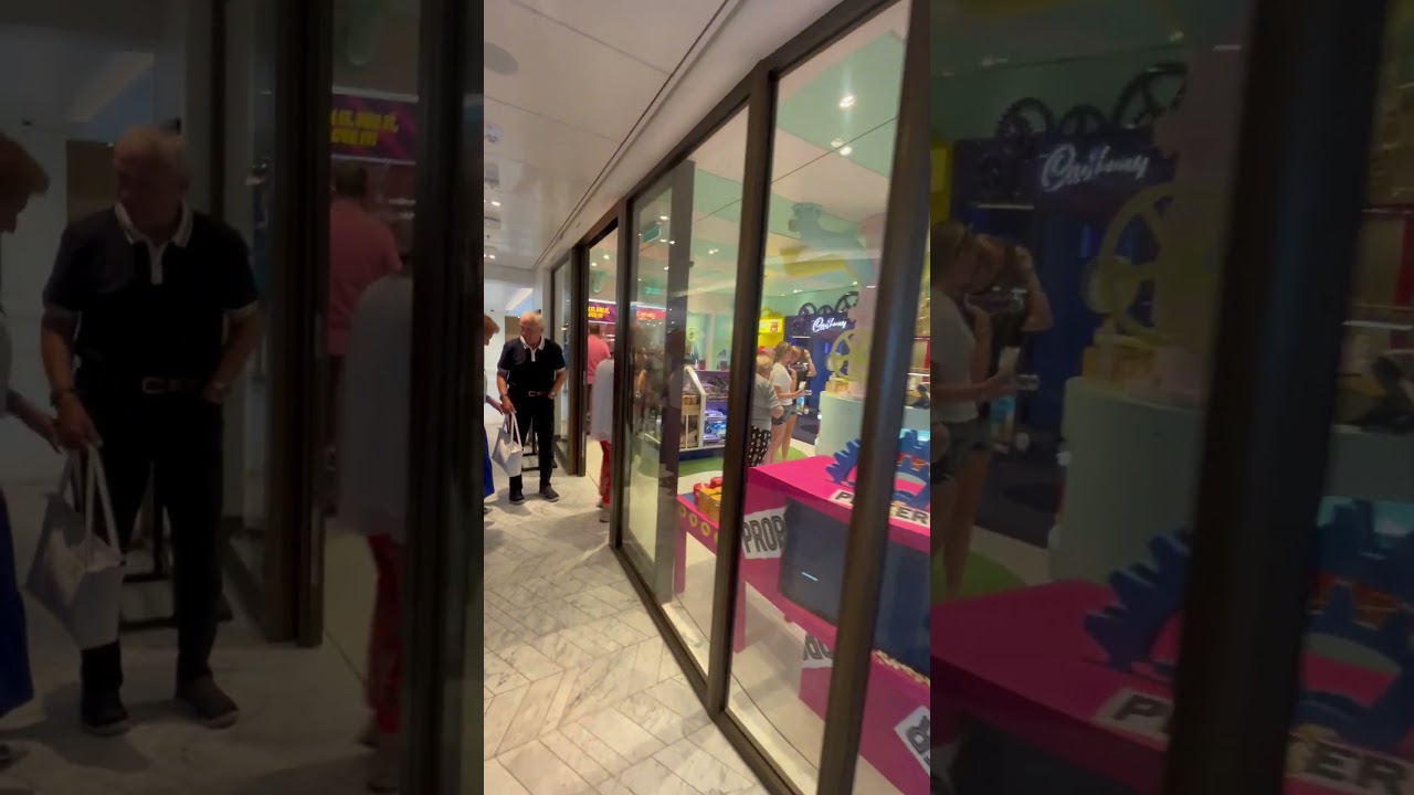 The sweet shop #holiday #shortvideo #cruiseship