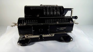 Rare USSR Felix  Adding machine