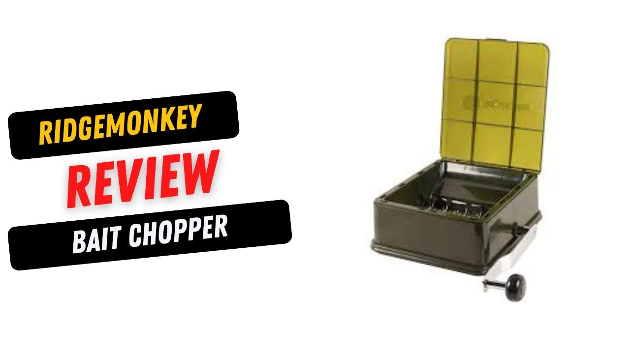 Bait chopper from Ridgemonkey gets the review treatment from Tony