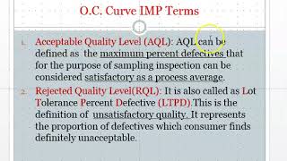Chapter 03 Vedio 09 Single Double Sampling Plan OC Curve