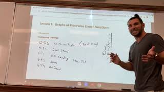 Algebra Module 1 Lesson 1: GRAPHS OF PIECEWISE LINEAR FUNCTIONS