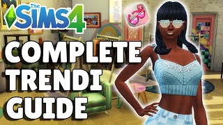 Complete Guide To Using Trendi | The Sims 4 High School Years screenshot 3