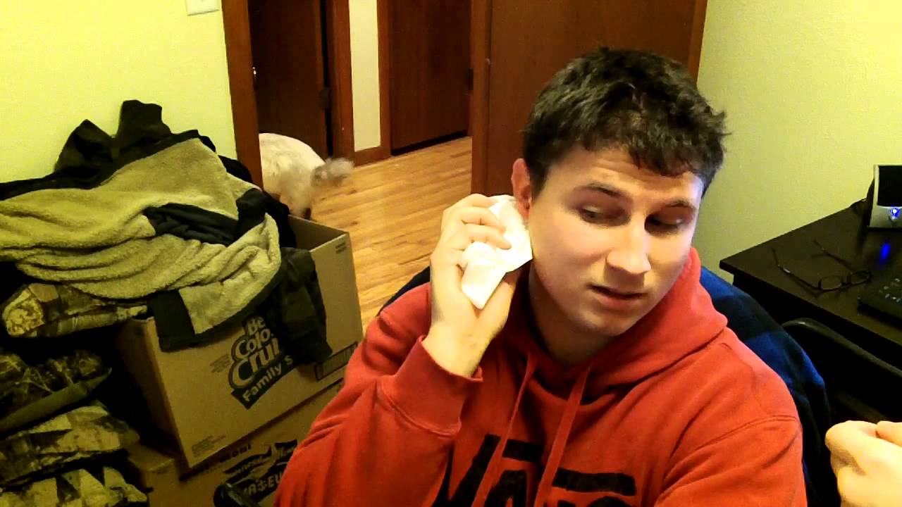 Guy Getting His Ears Pierced