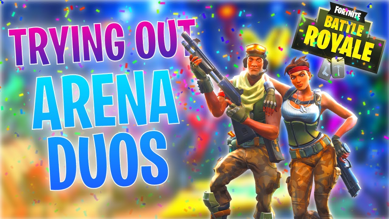 PLAYING ARENA DUOS W/ WAGGLYODIN - Fortnite Battle Royale Highlights