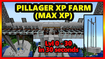 BEST XP Farm in Minecraft | Pillager MAX XP Farm | Lvl. 0-30 in 30 Sec. | 1.20 - 1.21+ #tutorial