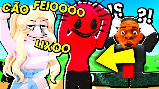 🟥 A MENINA HUMILHOU ELE DE TODAS AS FORMAS POSSÍVEIS NO ROBLOX (tive que fazer alguma coisa)