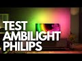 Test AMBILIGHT integrado en televisiones PHILIPS | LUCES led en TV 🔥🔥🔥