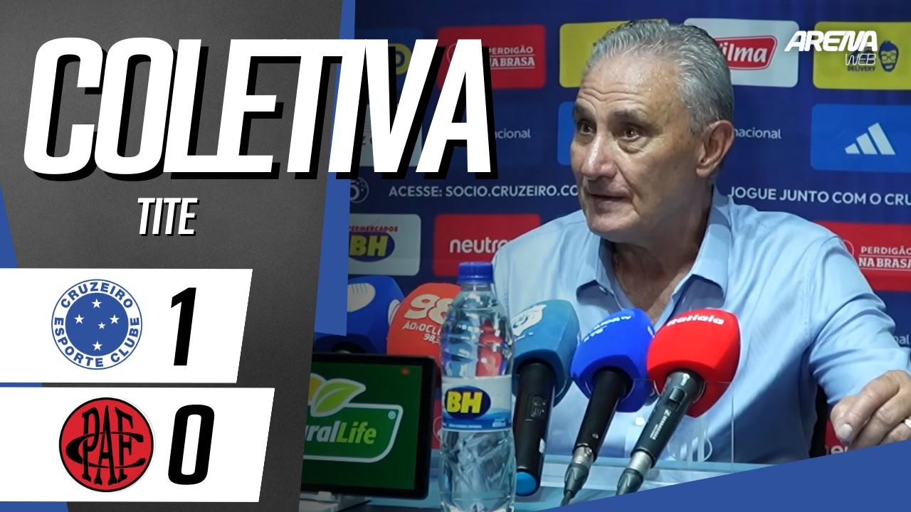 COLETIVA TITE | AO VIVO | Cruzeiro x Pouso Alegre - Mineiro 2026