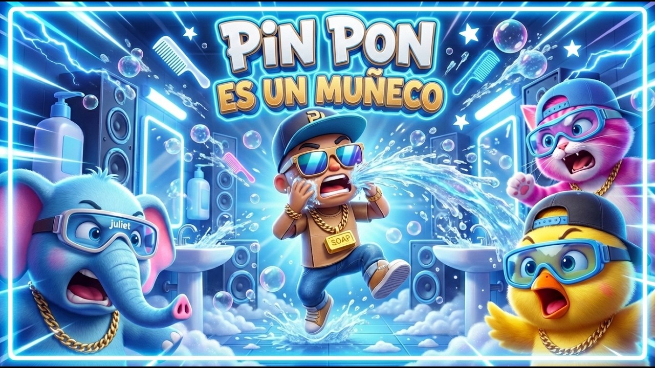 PIN PON ES UN MUÑECO CANCIONES INFANTILES - Música Infantil - OFICIAL - LOS TIERNOS