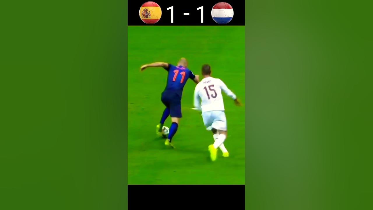Spain VS Netherlands FIFA World Cup 2014 Highlights youtube shorts 