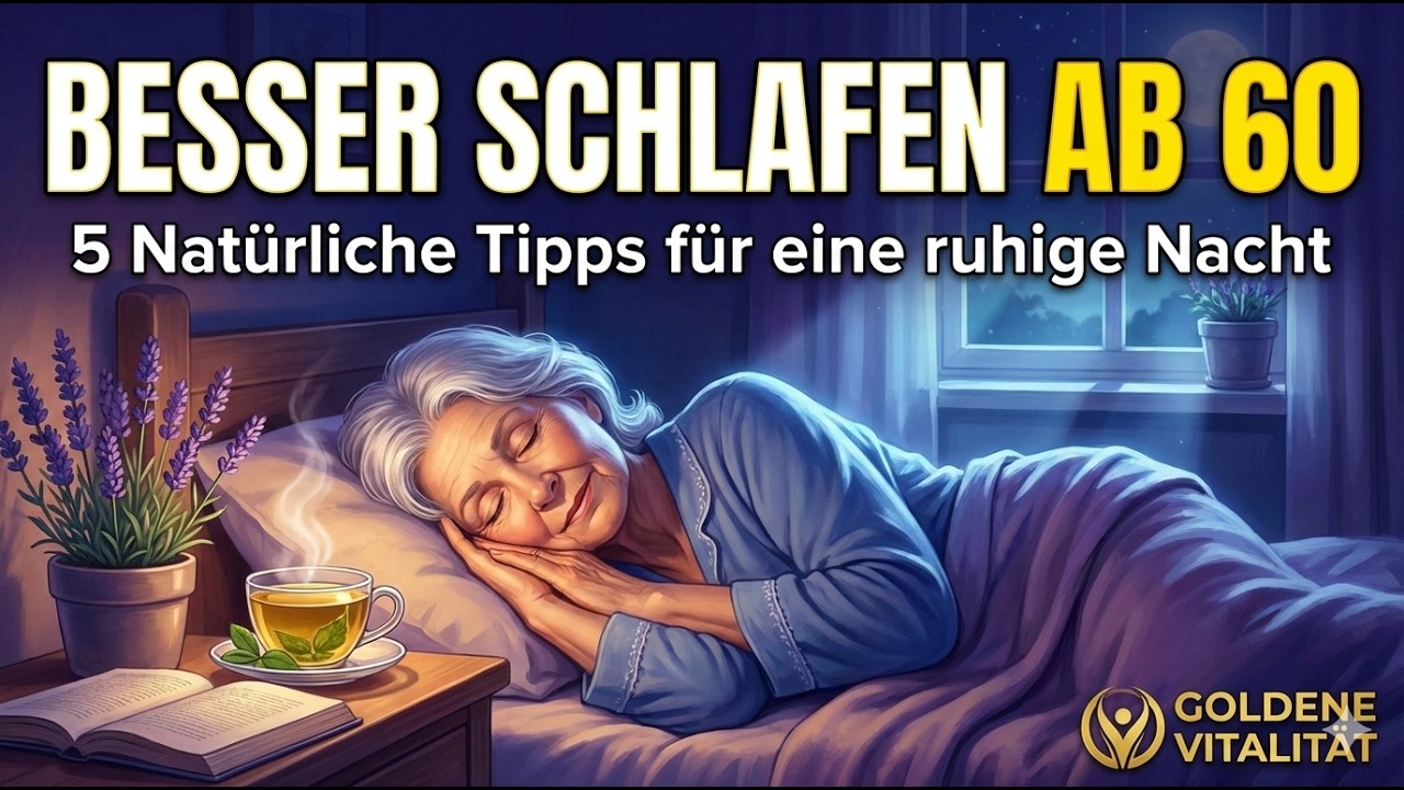 Schlaflos 60+? Diese 5 Tipps helfen