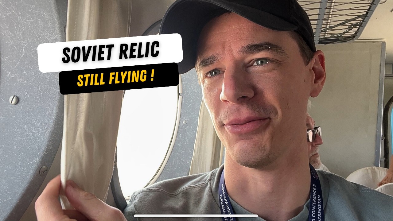 ✈️🇺🇿 FLYING TO A MYSTERIOUS EXCLAVE ONBOARD A 57 YEARS ANTONOV-2