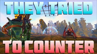 The ALPHA TRIBE TRIED To STEAL Our RAID! Ark: 4Man PvP Episode 6
