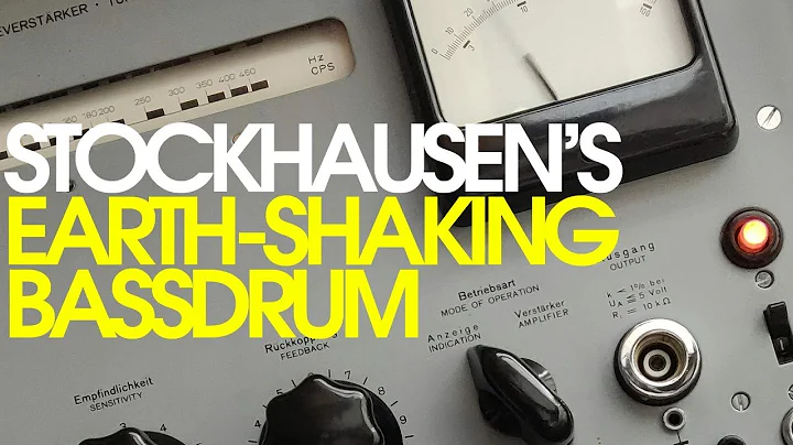 The Earth-Shaking Instrument Stockhausen Used | Rohde & Schwarz UBM
