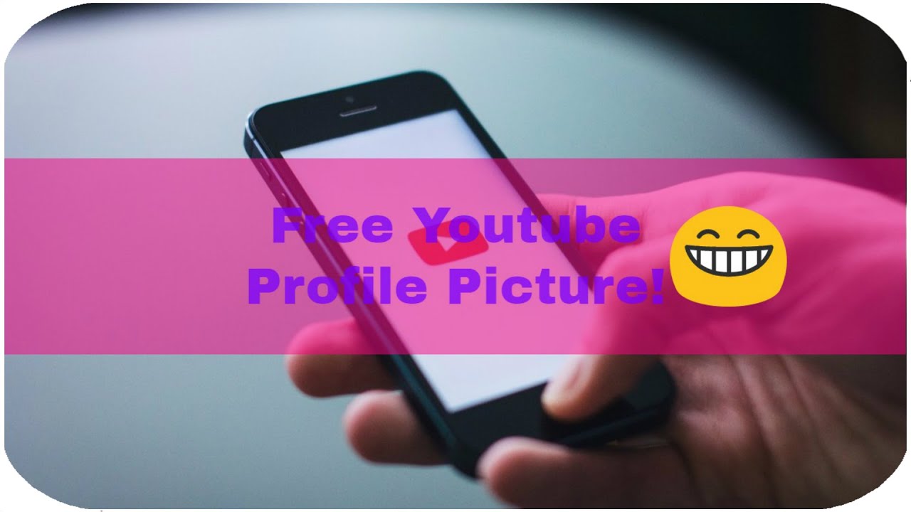 Make Free YouTube Profile Picture! - YouTube