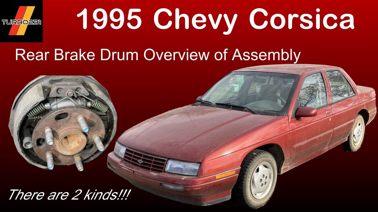 Обзор задних барабанных тормозов Chevrolet Corsica Tour 1995 года
