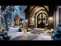 Architectural Christmas Entryway | Martha Stewart’s Bold Structural Holiday Touches 🎄🏛️