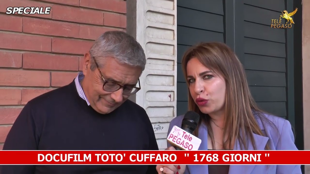 SPECIALE del 9/05/25  '' DOCUFILM TOTO' CUFFARO 1768 GIORNI ''