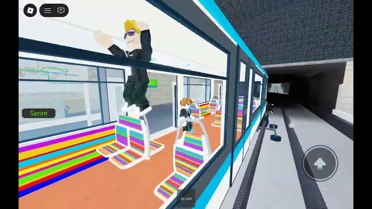 Automatic Subway linie 1 player derailed the train wheel