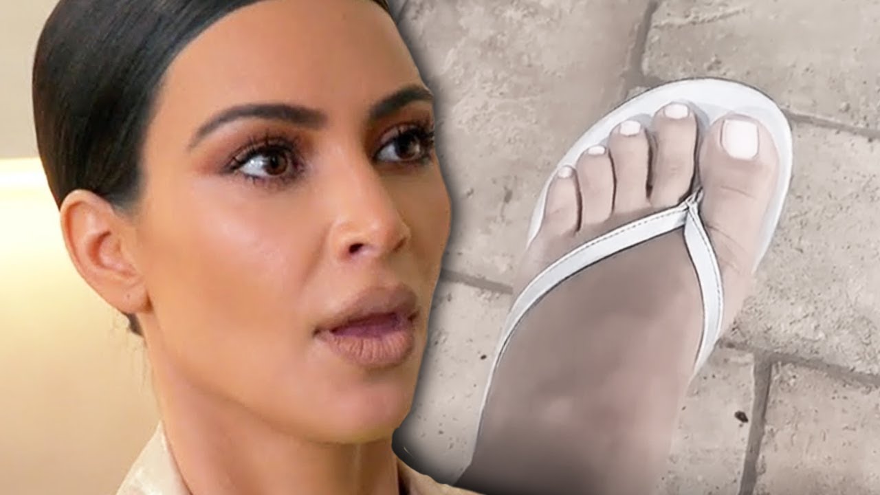 Kim Kardashian Breaks Silence On 6 Toe Claims