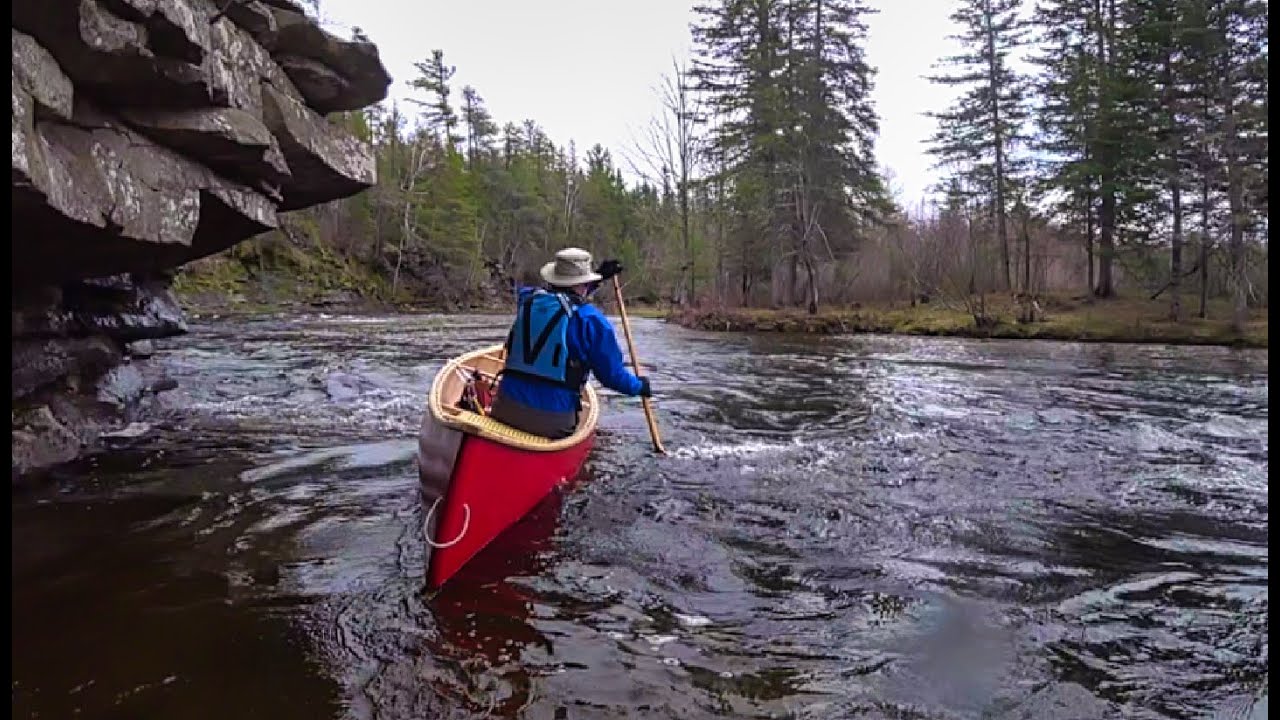 River Canoe Trip Learning Moving Water Techniques Wish We'd done it
