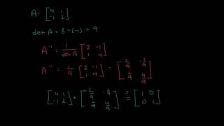 enVision Algebra 2 Topic 10-4 Example 2: Find Inverses of Square Matrices
