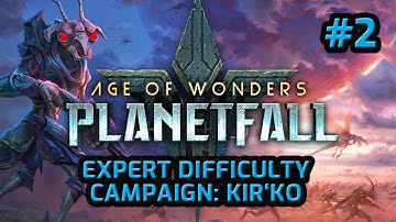 Age of Wonders Planetfall Hardest Difficulty Expert Kir