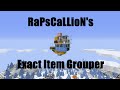 RaPsCaLLioN's Item Grouper | Minecraft Java Edition 1.16