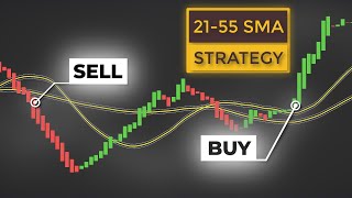 Amazingly Simple 21/55 Moving Average Strategy For Day Trading & Scalping