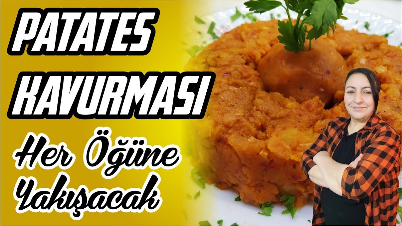 Nefis Patates Kavurması | Az Malzeme ile Çok Pratik Bir Yemek | Kahvaltıların Vazgeçilmezi