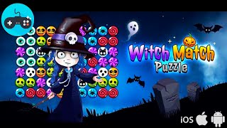 Happy Halloween 🎃 Witch Match Puzzle Game for Halloween 👻 Android / iOS screenshot 4
