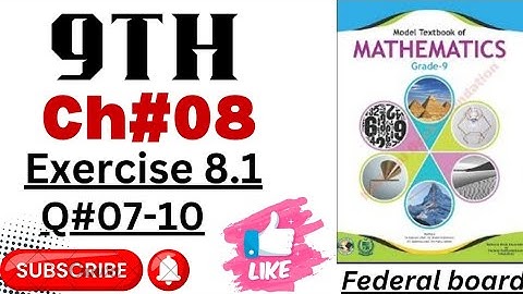 Class 9th Maths Chapter 8 Exercise 8.1 complete | ex 8.1 class 9 | 8.1 maths class 9 | Hafsa study
