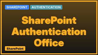 Sharepoint: Authentication issues for SharePoint online in desktop apps (2 Solutions!!)