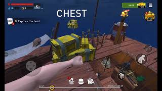 raft survival ocean nomad house tour + weapon showcase screenshot 5