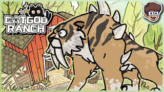 Legendary Sabretooth Tiger Eats Everything! | Cat God Ranch