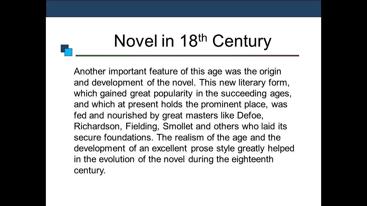 Introduction To 18th Century English Novel YouTube Introduction To 18th Century English Novel YouTube