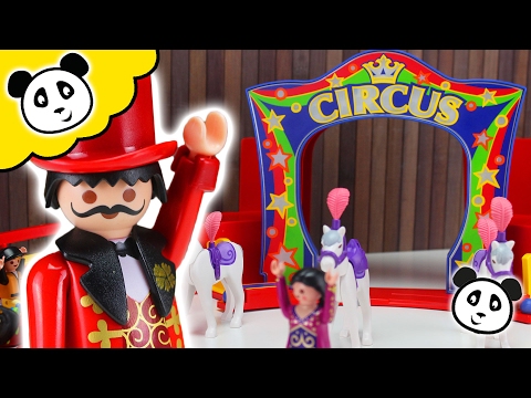 ⭕ PLAYMOBIL ? Großer Zirkus mit LED ? Spielzeug ausgepackt & angespielt - Pandido TV