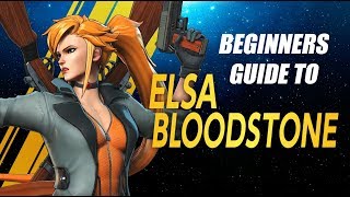 Elsa Bloodstone Beginners Guide - Marvel Ultimate Alliance 3 (MUA3)