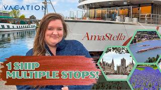 AMA Stella River Cruise FULL TOUR 🚢 | Netherlands & Belgium 🌷 Tulip Time (Itinerary byAmaWaterways)
