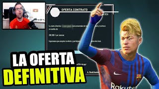 FINAL CHAMPIONS LEAGUE HISTORICA Y OFERTA SORPRENDENTE! FIFA 22 Modo jugador EP.26