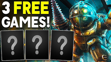 GET 3 AWESOME FREE PC GAMES RIGHT NOW + GREAT NEW HUMBLE BUNDLE!